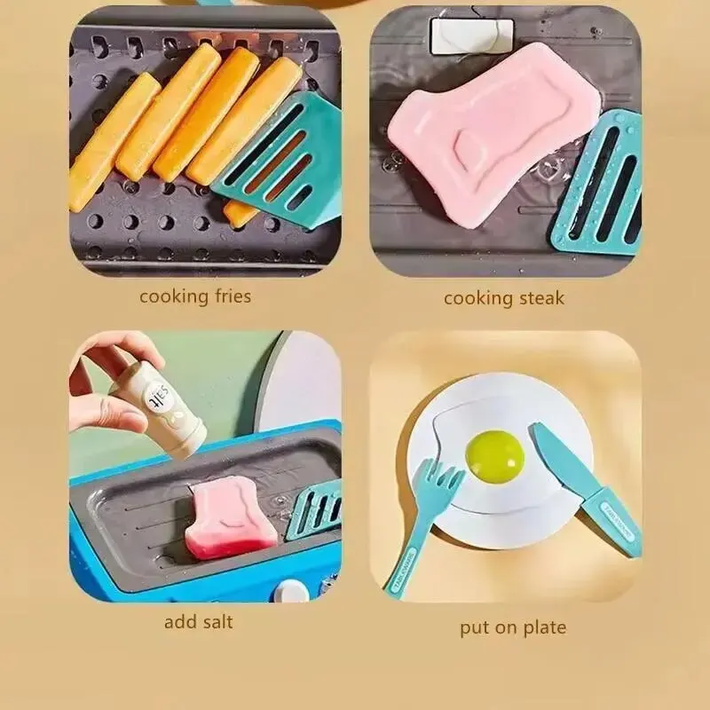 DIY Kitchen Cooking toy Set