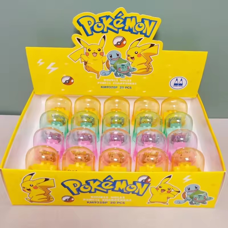 Pokemon Pikachu Pencil Sharpener Eraser