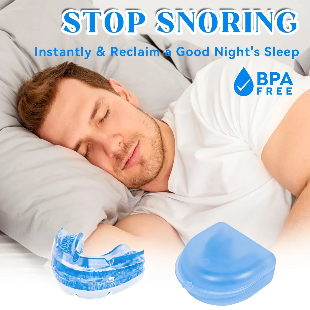 Adjustable Anti Snoring Mouth Guard