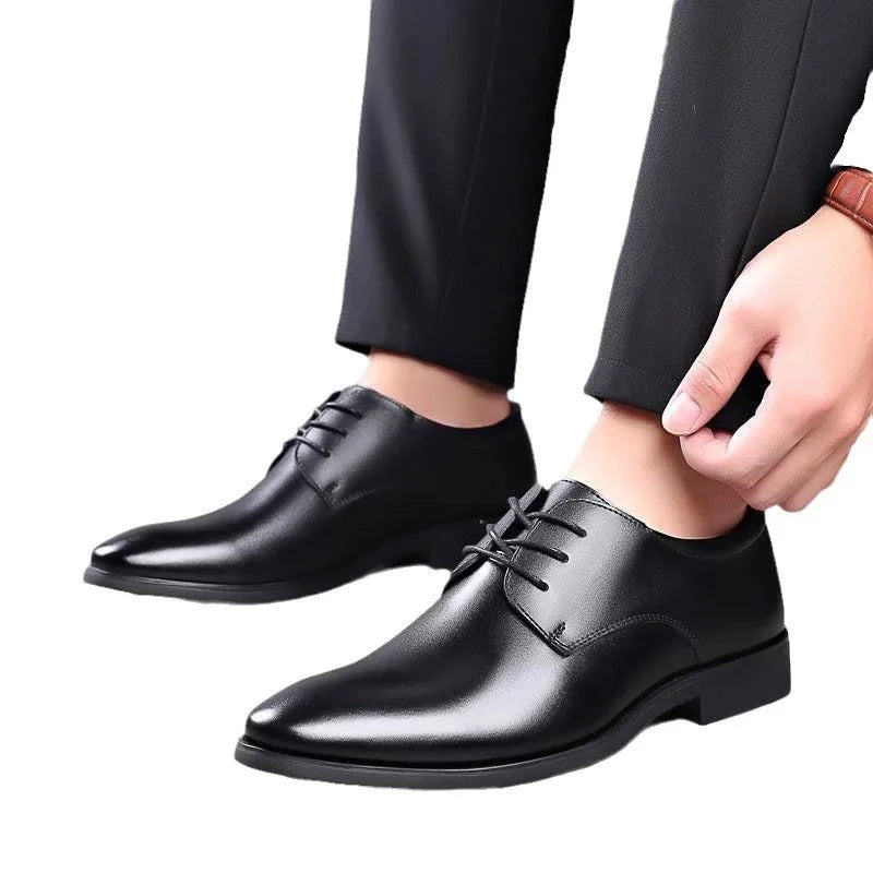 New Style Business Formal Men's Leather Shoes Casual