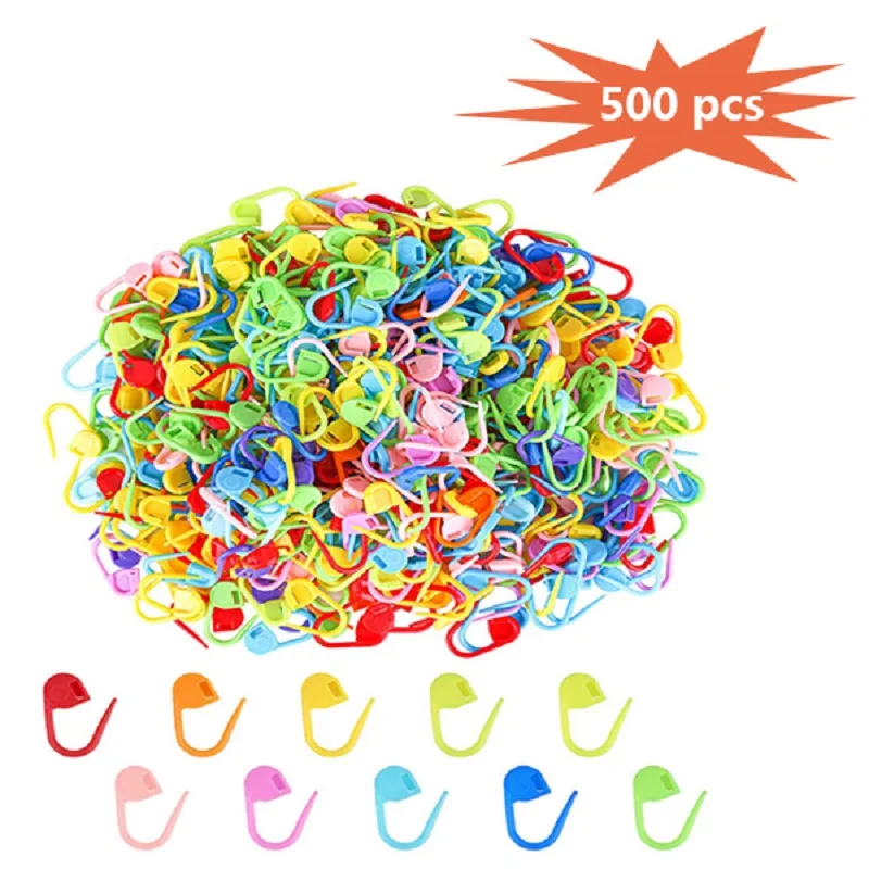 Knitting Craft Sewing Needle Tool Plastic Locking Stitch Markers