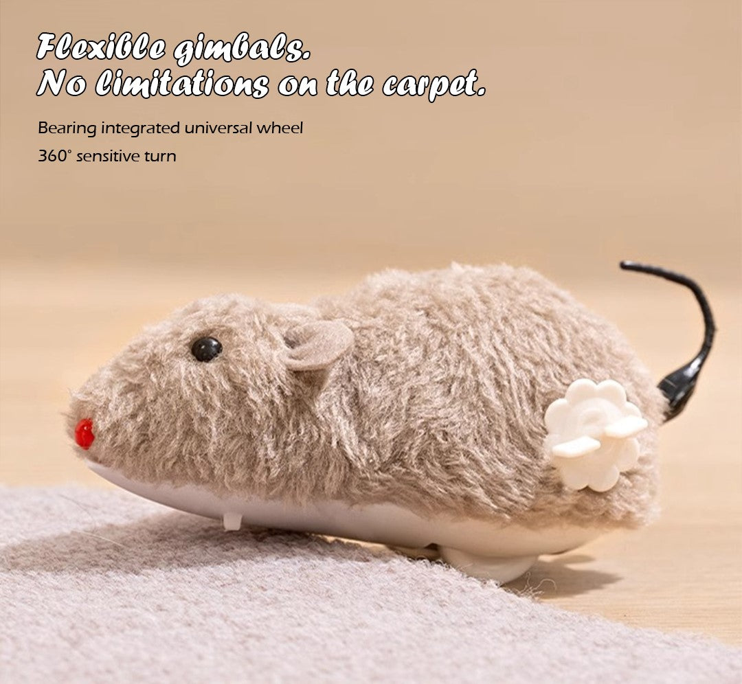 Cat Toys Clockwork Simulation Mouse No Batteries Durable Indoor Cat
