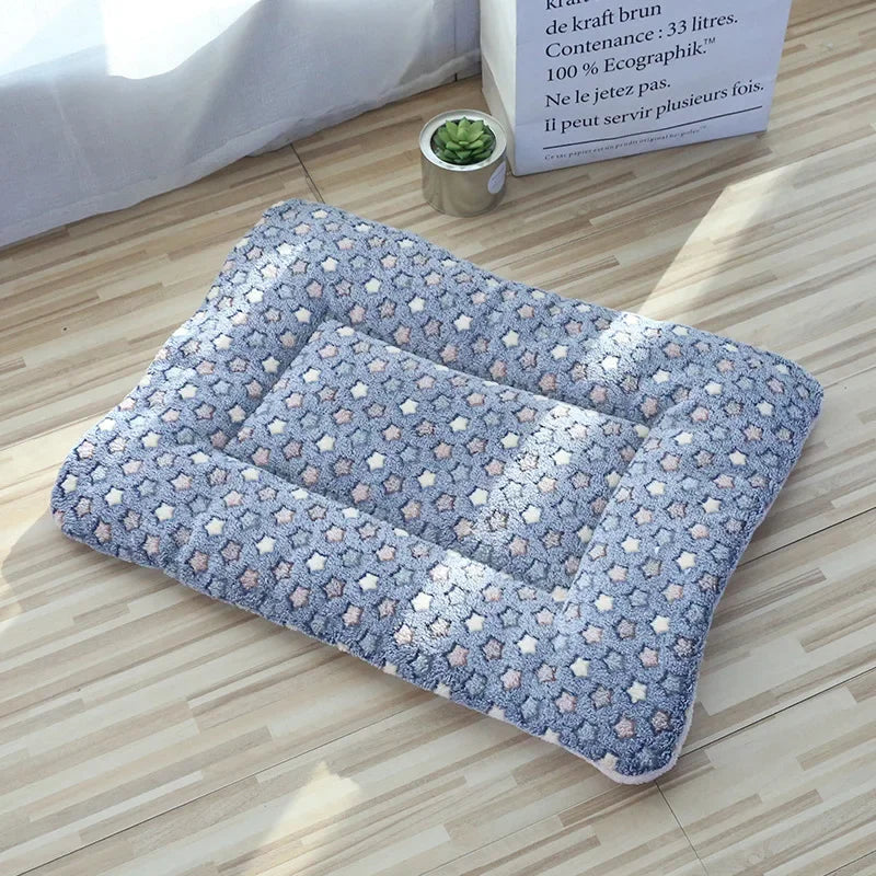 Double-sided Pet Mat Mats Short Plush Pet Sleeping Bed