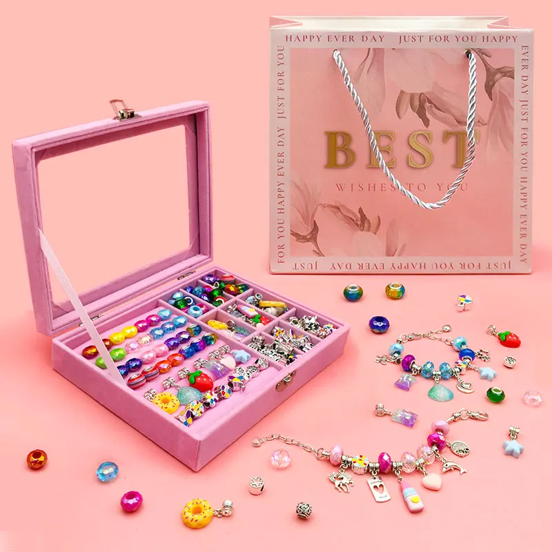 Charms DIY Bracelet Jewelry Making Kit