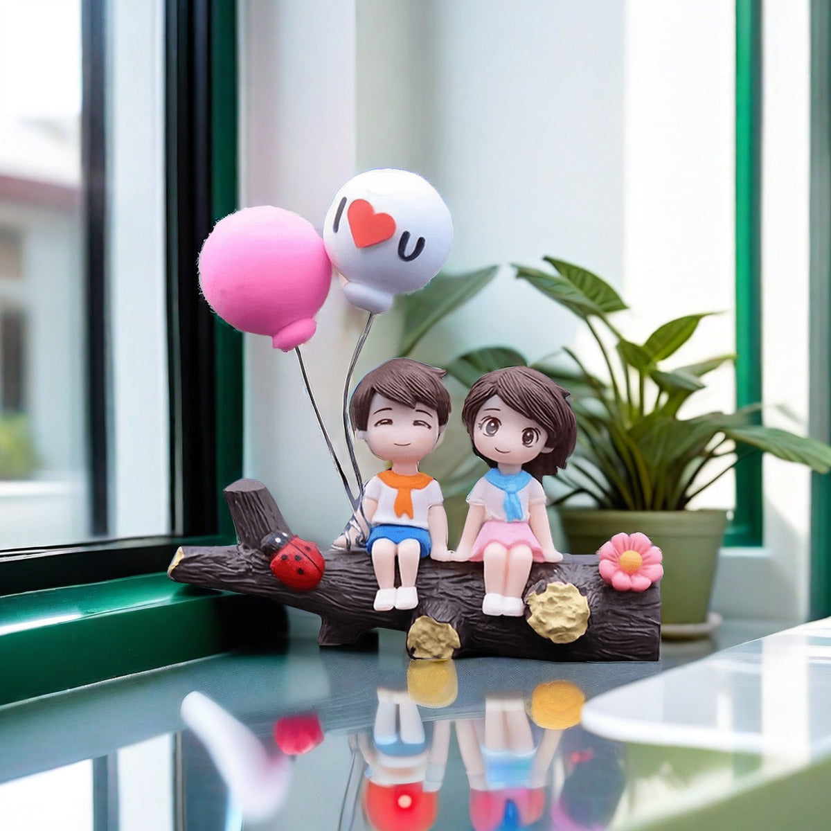 1pc New Tree Branch Couple Car Decoration