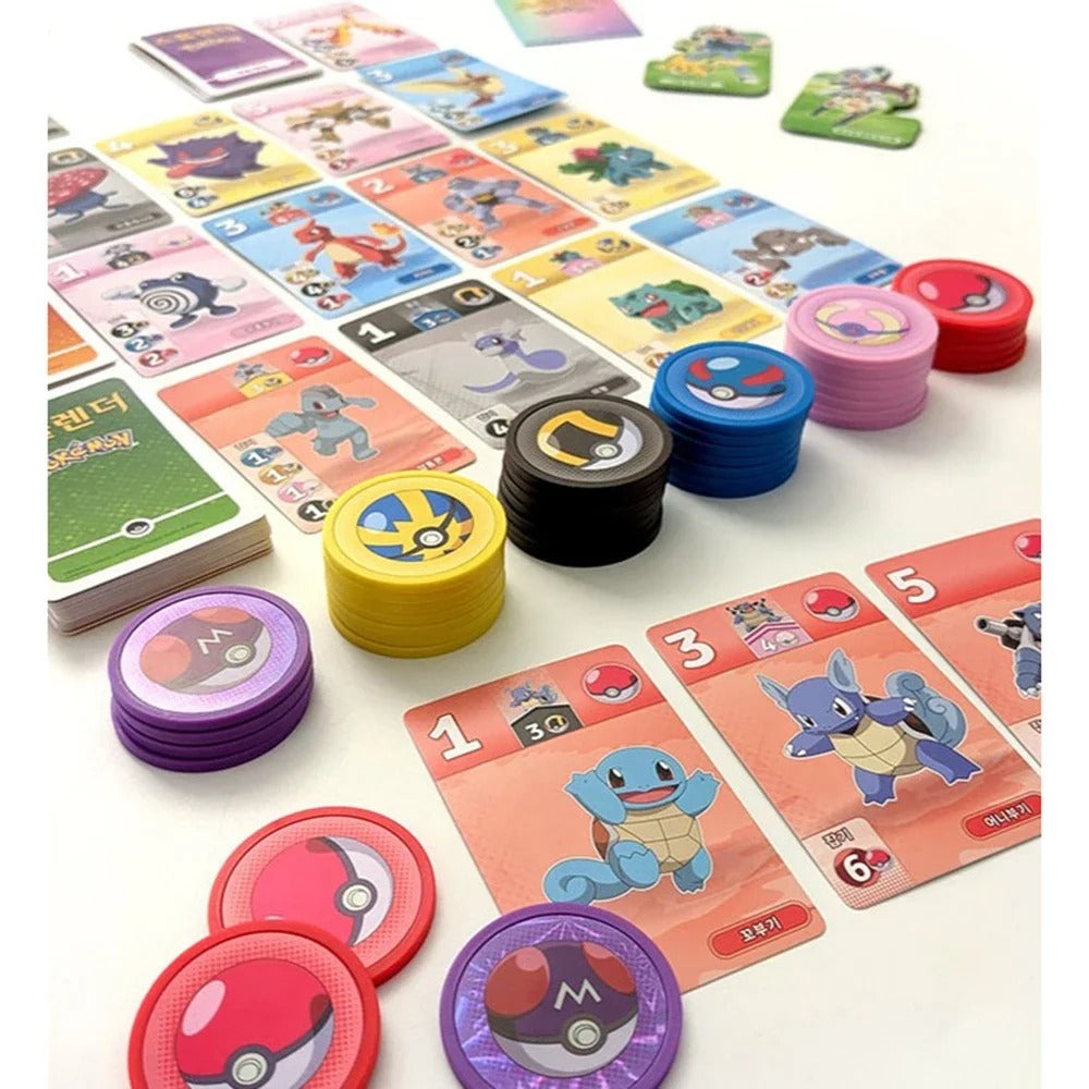 Pokémon Edition Board Game Korean Version