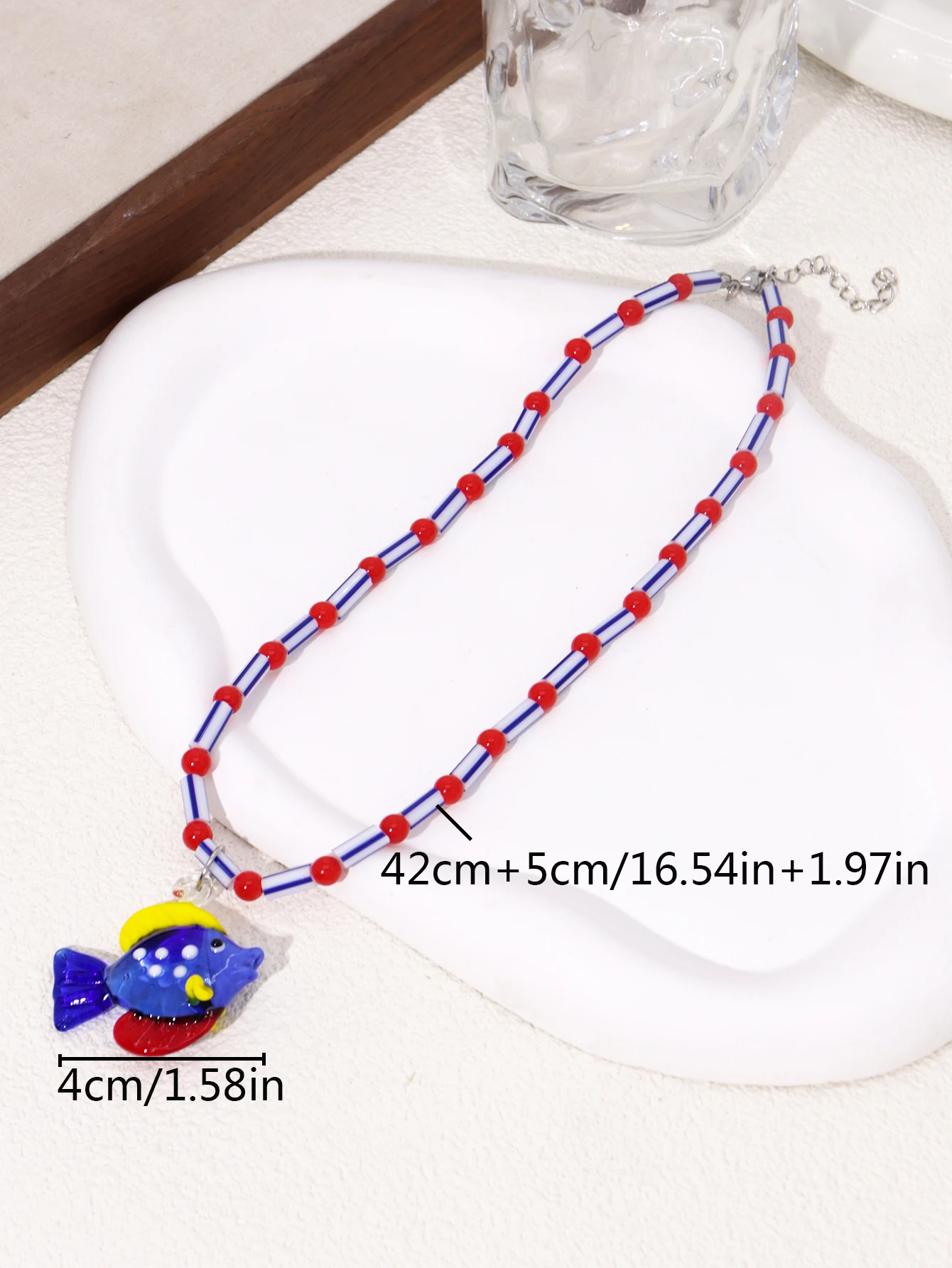 Creative Charm Fish Pendant Women's