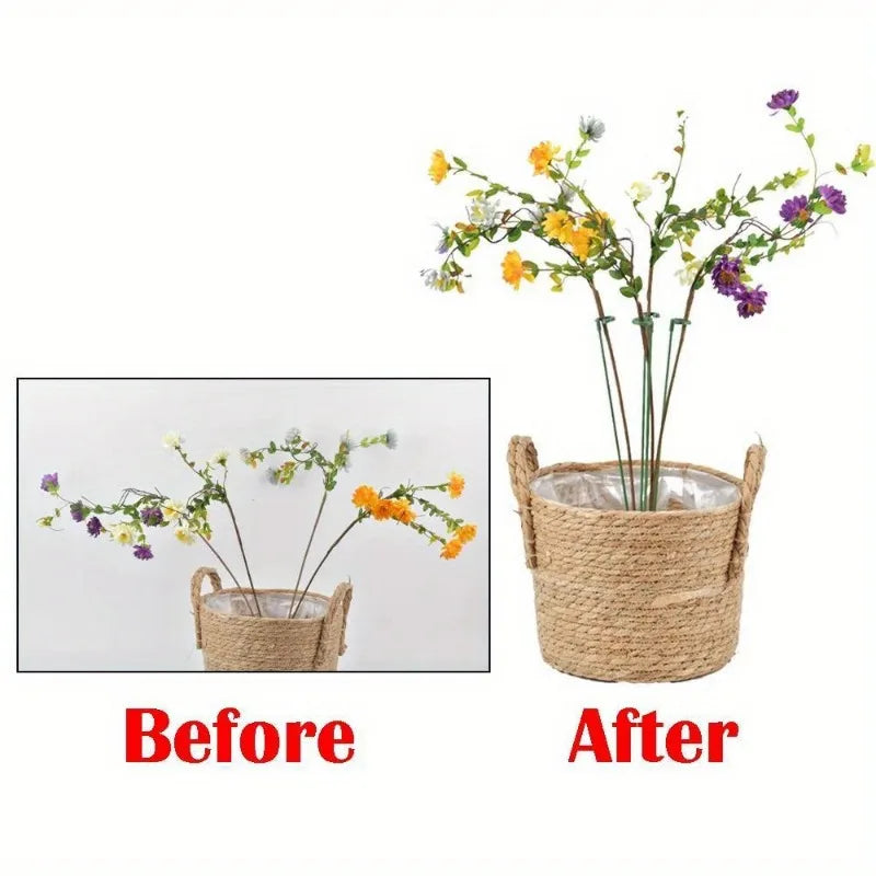 10pcs Potted Plant Support Racks Durable Floral Climbing Stands