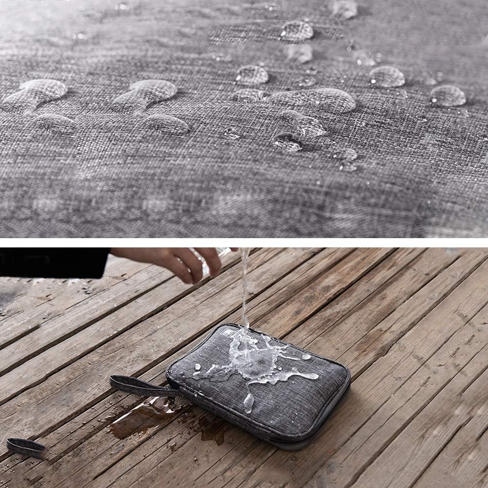 Electronics Organizer Bag Waterproof Carrying Pouch Travel Bag Universal Cable