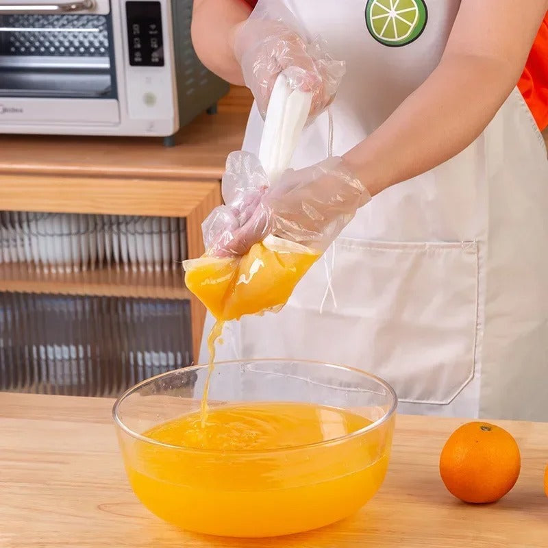 5Pcs Reusable Nut Milk Bags Strainers