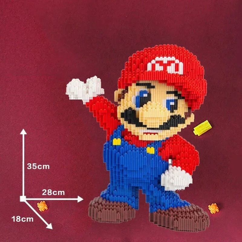 35cm Super Marios Bros Big Building Blocks
