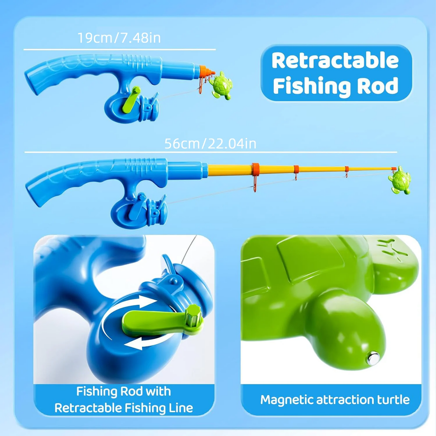 Children Bathtub Fishing Toy Swimming Bathing
