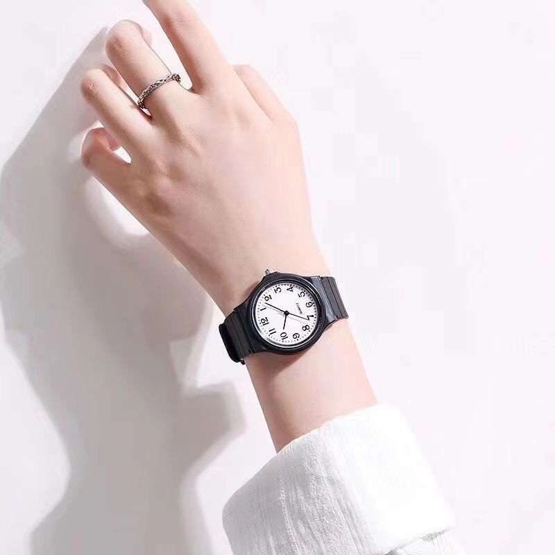 Exam Watch Silicone Strap Simple Women