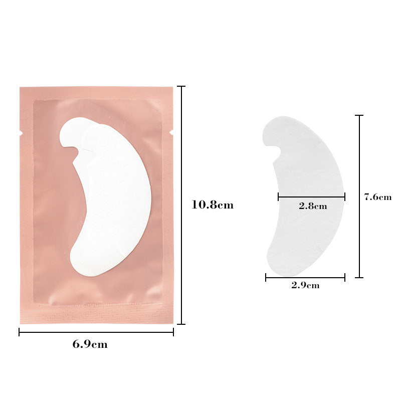 50pairs Eye Pads For Eyelash Extension Hydrogel Patches For Eyelashes