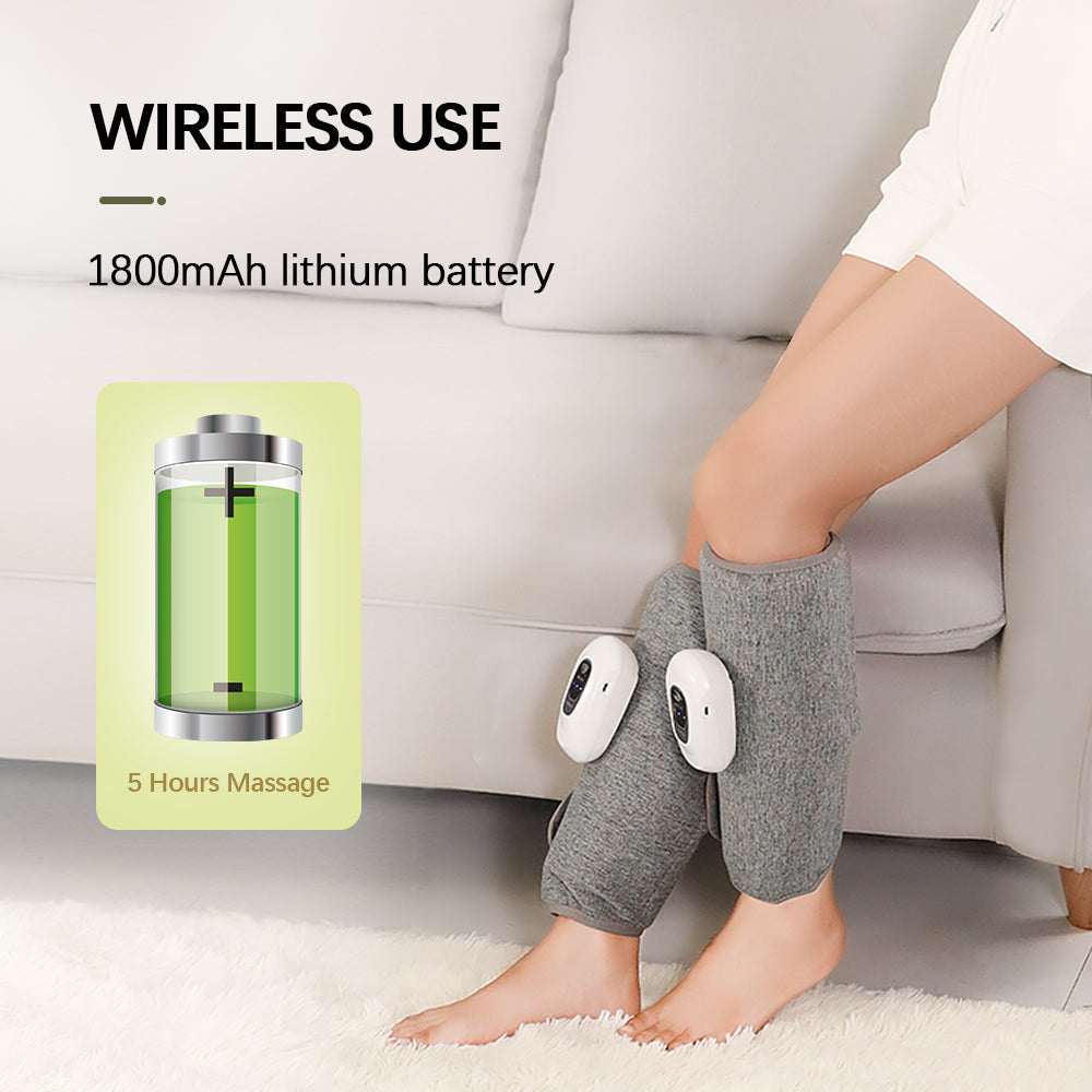 Wireless Smart Electric Leg Massager 3 Modes Air Pressure