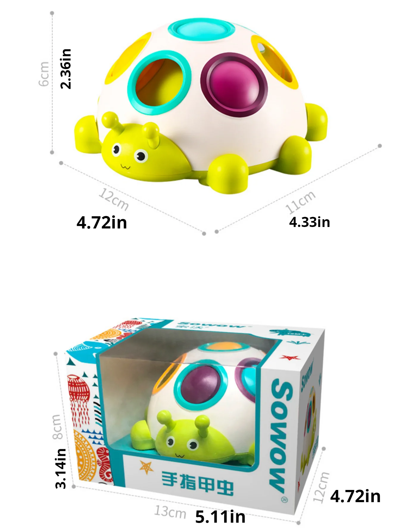 Baby finger beetle fine training baby hand-eye coordination