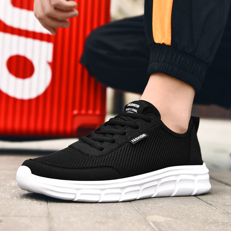 New Sneakers Men's Breathable Mesh Lightweight Casual Walking Man Shoes