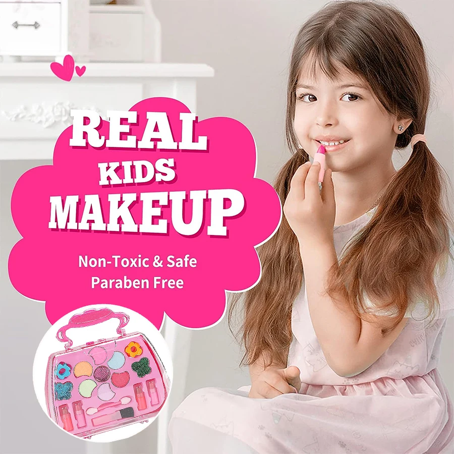 Princess Make Up Box Play House Toy Girls