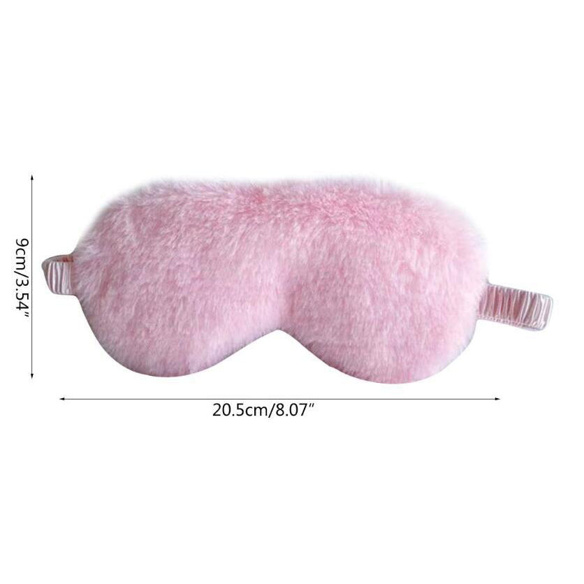 Sleeping Mask Sleeping Blindfold Soft Plush Eye Masks
