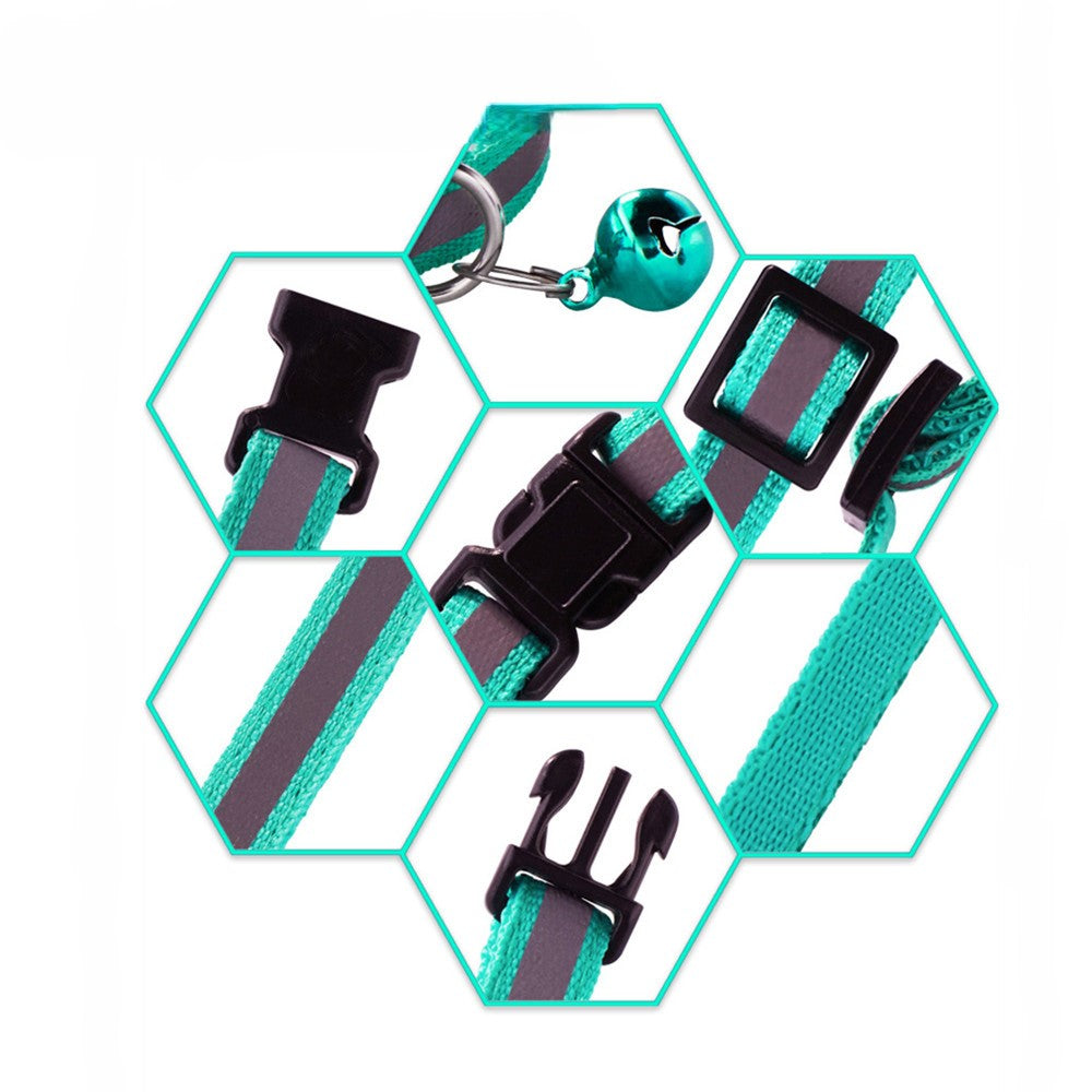 2Pcs/Pack 12 Colors Reflective Adjustable Cats And Small Dogs