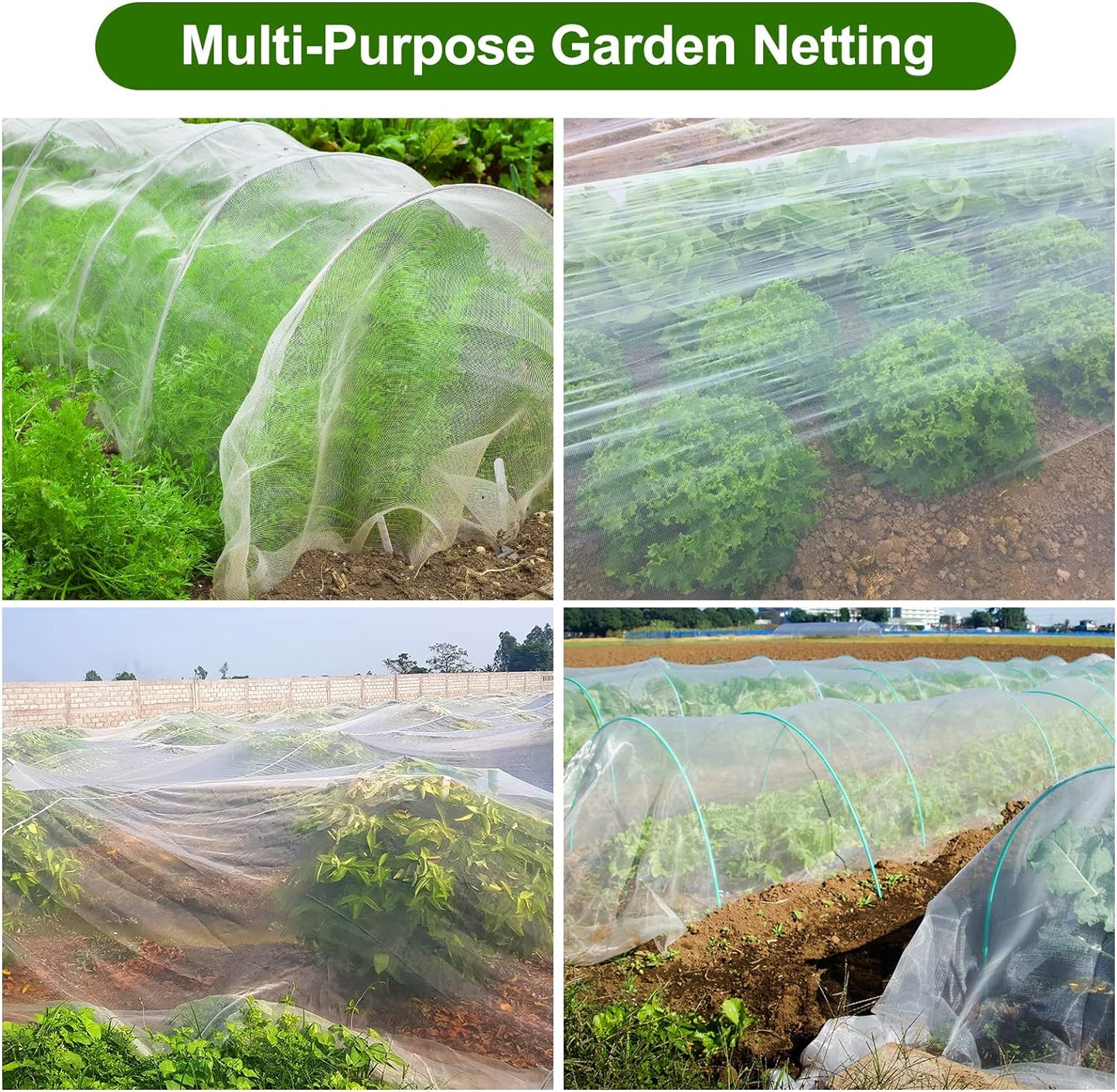 Garden Insect Protection Net Plant Vegetable Fruit Care