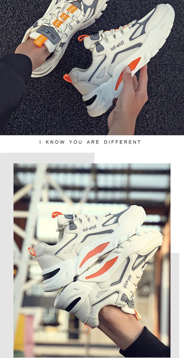 2025 New Spring Men's Shoes Trend Spring Breathable Mesh Shoes