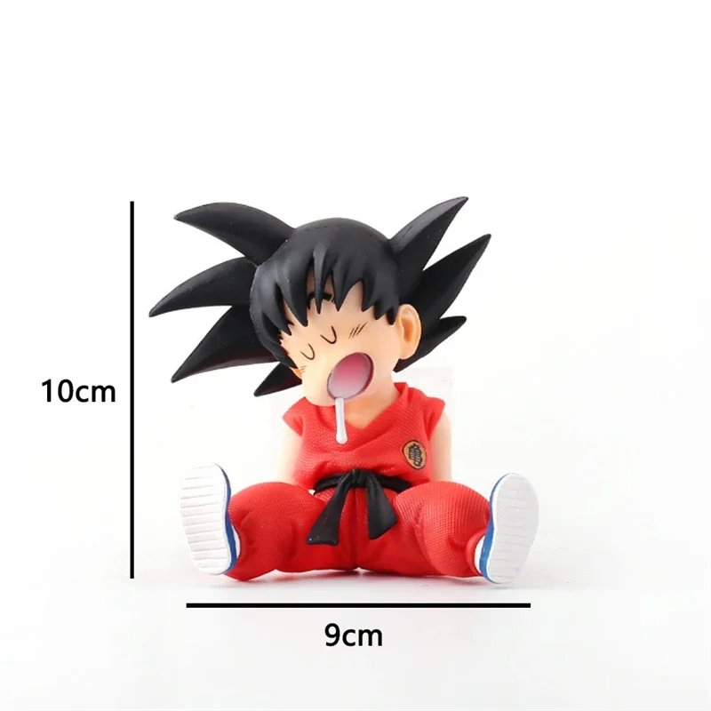 10cm Dragon Ball Anime Figure Son Goku Super Saiyan Q