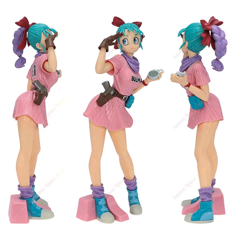 25cm Anime Dragon Ball Z Figure Bulma Glitter Glamours