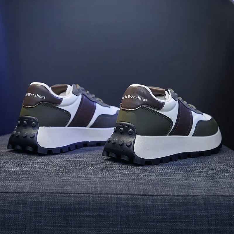 Soft-soled Patchwork Casual Sneakers Ladies