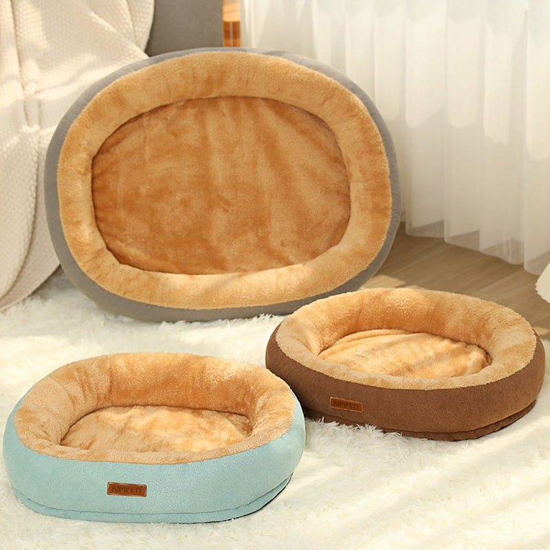 Winter Cat Bed Dog Pet Bed Kennel Non-Slip Warm Small Dog