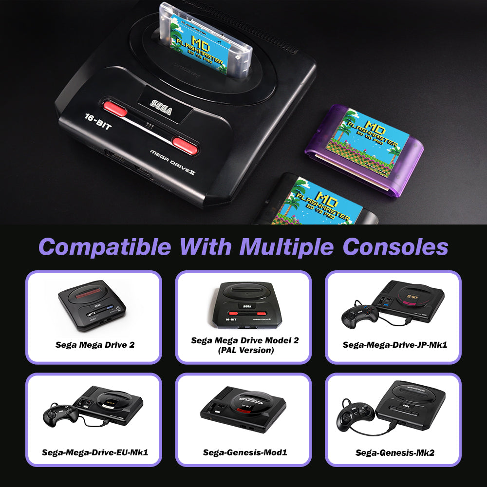 Mega Drive V3.0 Pro Card 4000 in 1 With 8GB TF Card MD Game Card