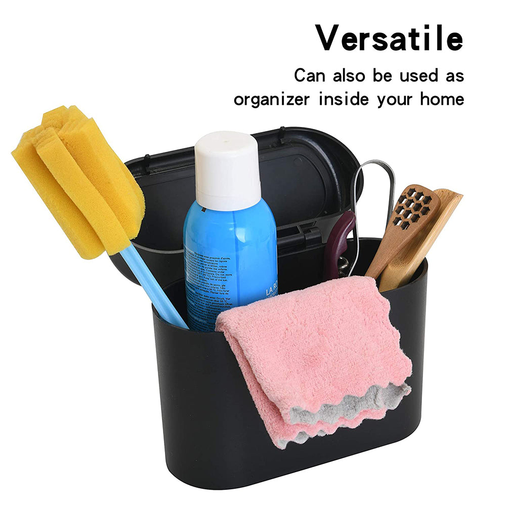 Portable Hanging Mini Car Trash Can, Wastebasket Trash Can