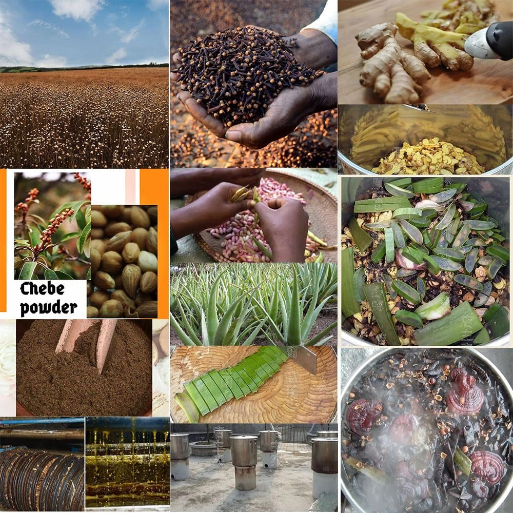 110 ml African Rosemary& Cloves Hot Oil