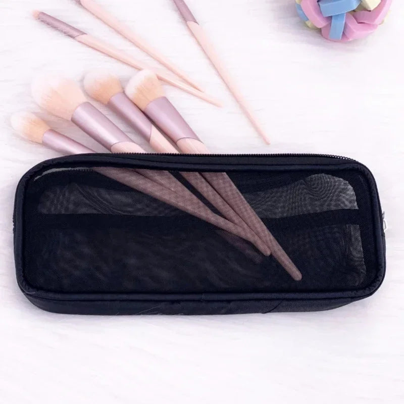 Makeup Brush Travel Case Cosmetic Toiletry Bag Organizer for Men Women Beauty Tools