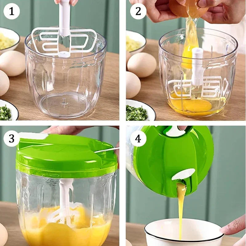 Multi Meat Mincer Garlic Chopper Onion Cutter 900ml