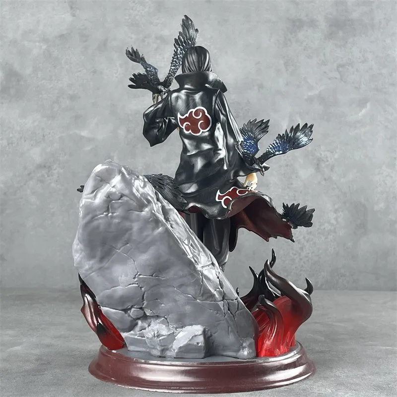 28cm Popular Naruto Anime Model Uchiha Itachi Statue Toy