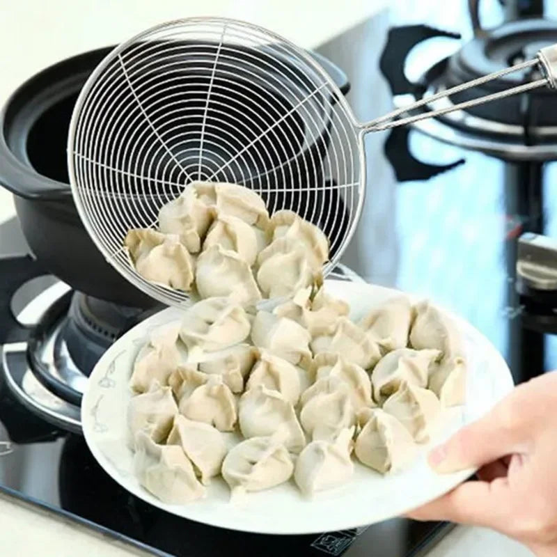 Stainless Steel Frying Strainer French Fries Frying Spoon