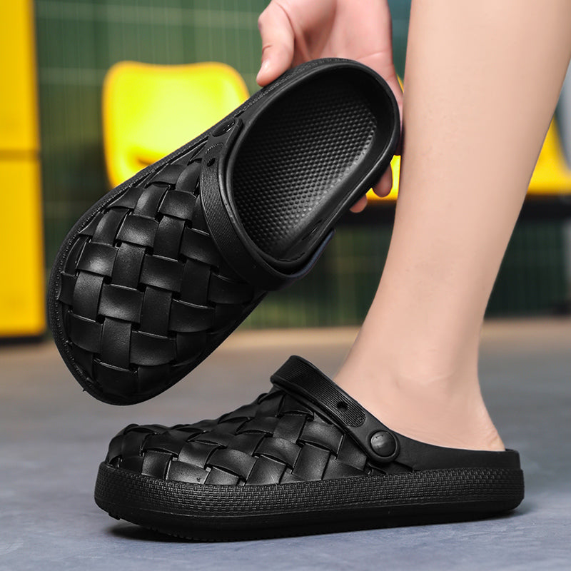 Men's Summer Outer Wear Baotou Slippers Sports Beach