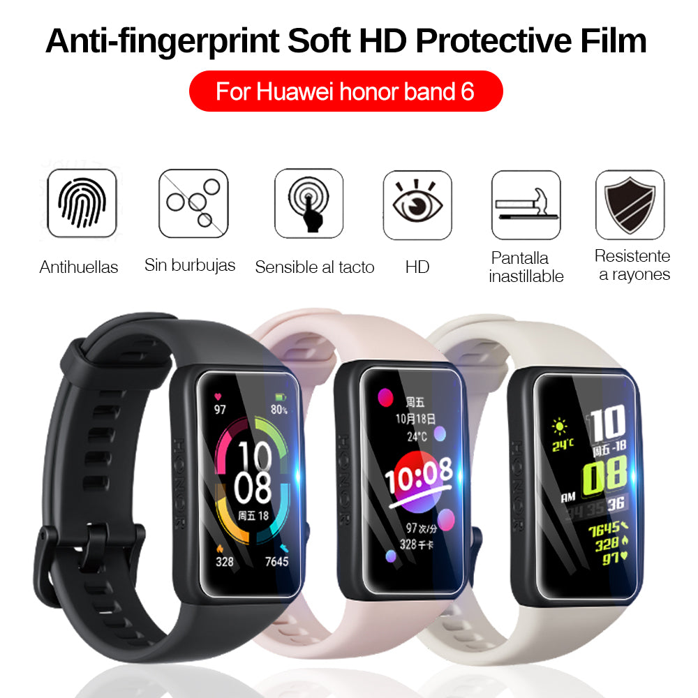 HD Soft Protective watch film For Huawei Band 8 7 6 Pro Quality