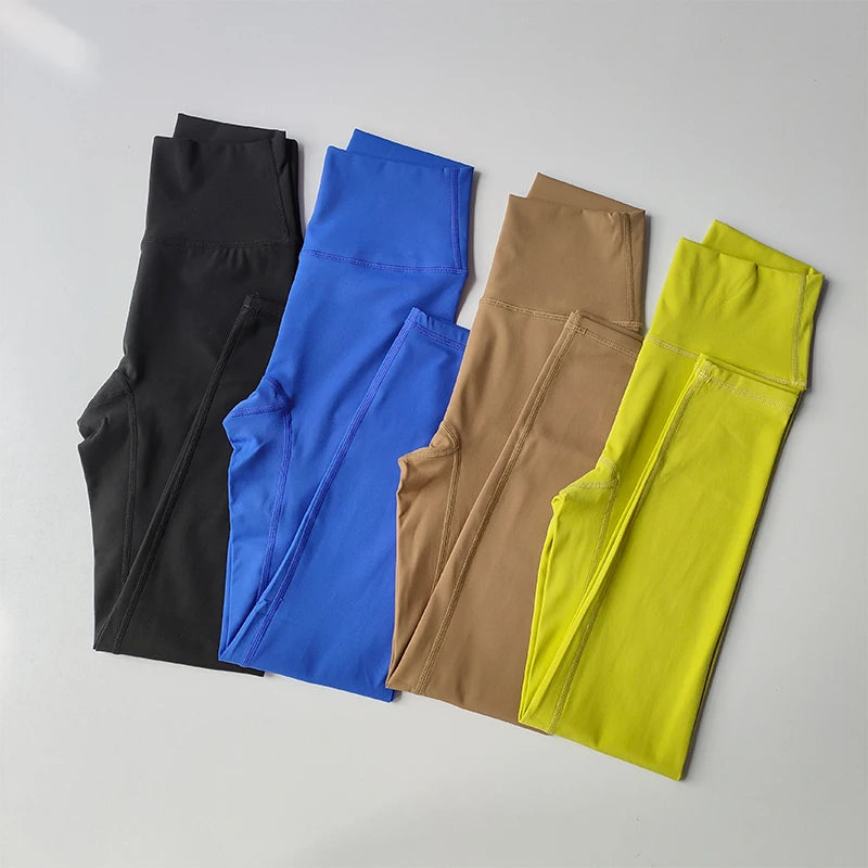 Seamless Yoga Suit Women Sports Bra High Waist Leggings Shorts