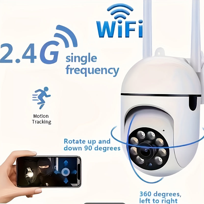 1080P PTZ WIFI IP Camera Audio CCTV Surveillance 4X Zoom