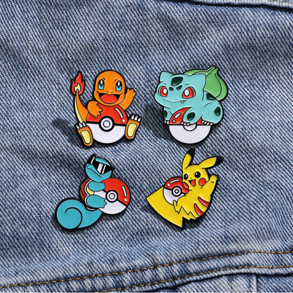Pokemon Pikachu Anime Metal Badge