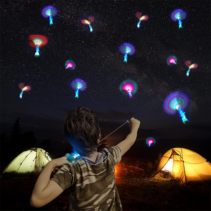 5pcs LED Light Arrow Rocket Helicopter Flying Toys
