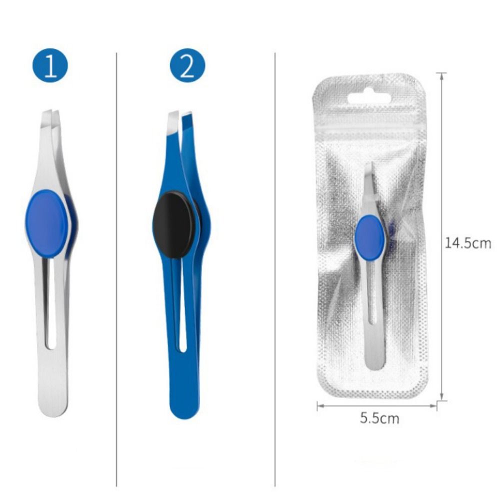 Professional Stainless Steel Eyebrow Tweezer Hair