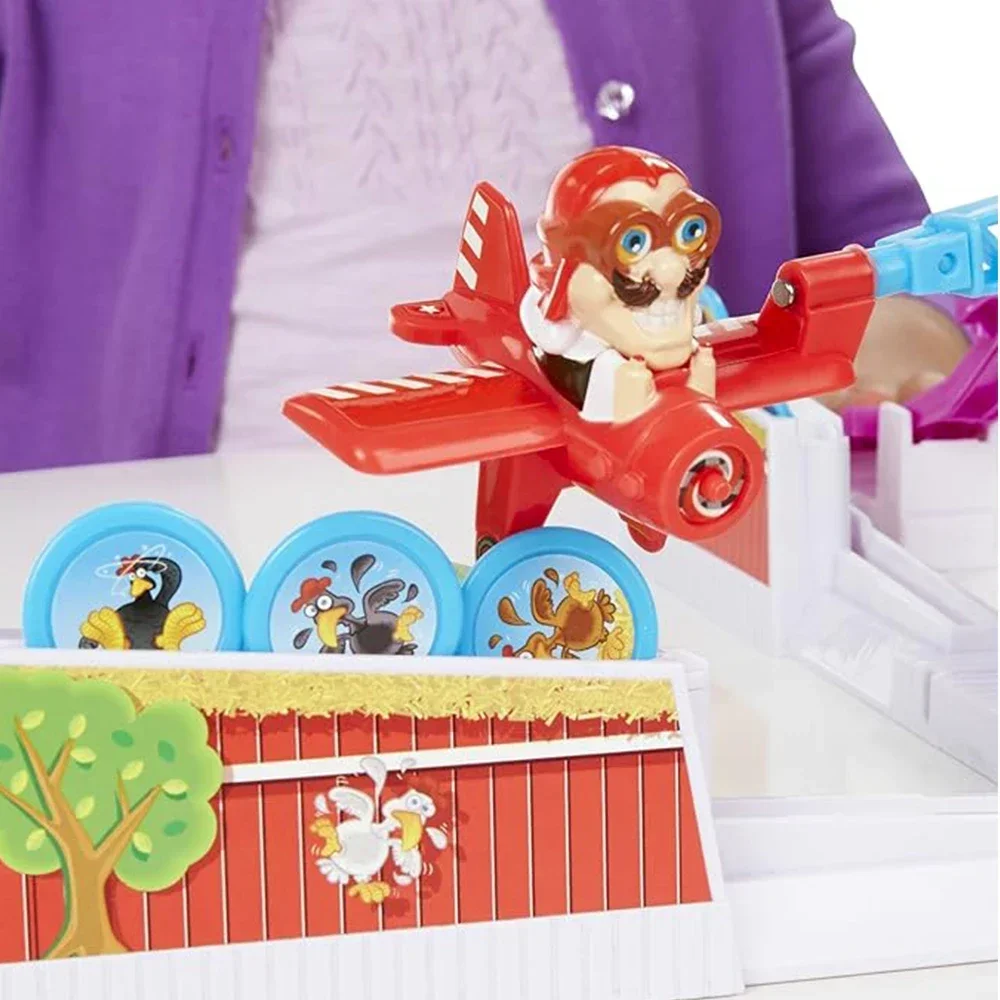 Looping Louie Spinning Plane Chicken Stealing Game Parent Child Interaction