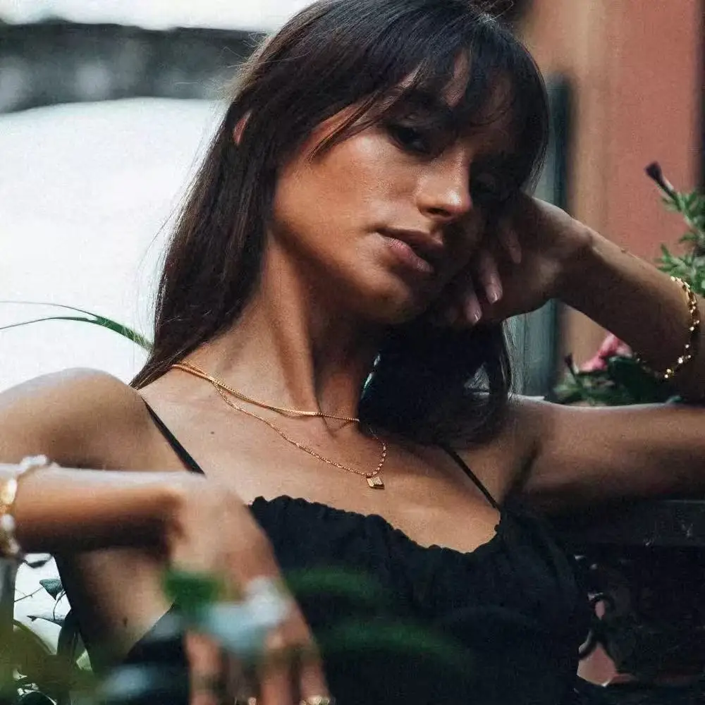 1.2mm Simple Stainless Steel Box Chain Necklace