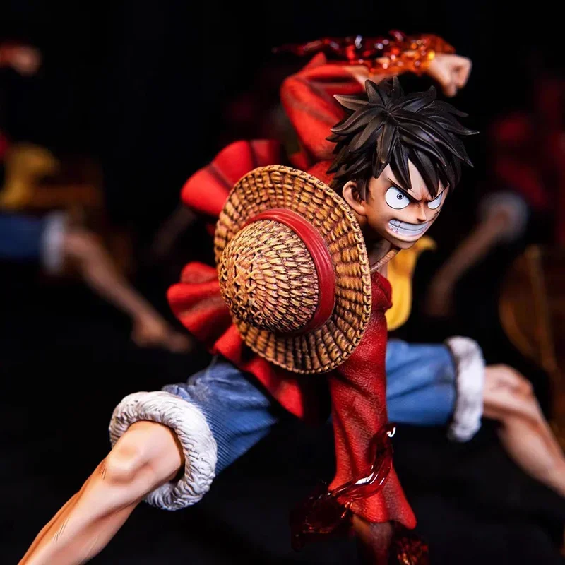 20cm One Piece Luffy Figures Monkey D. Luffy Battle Style