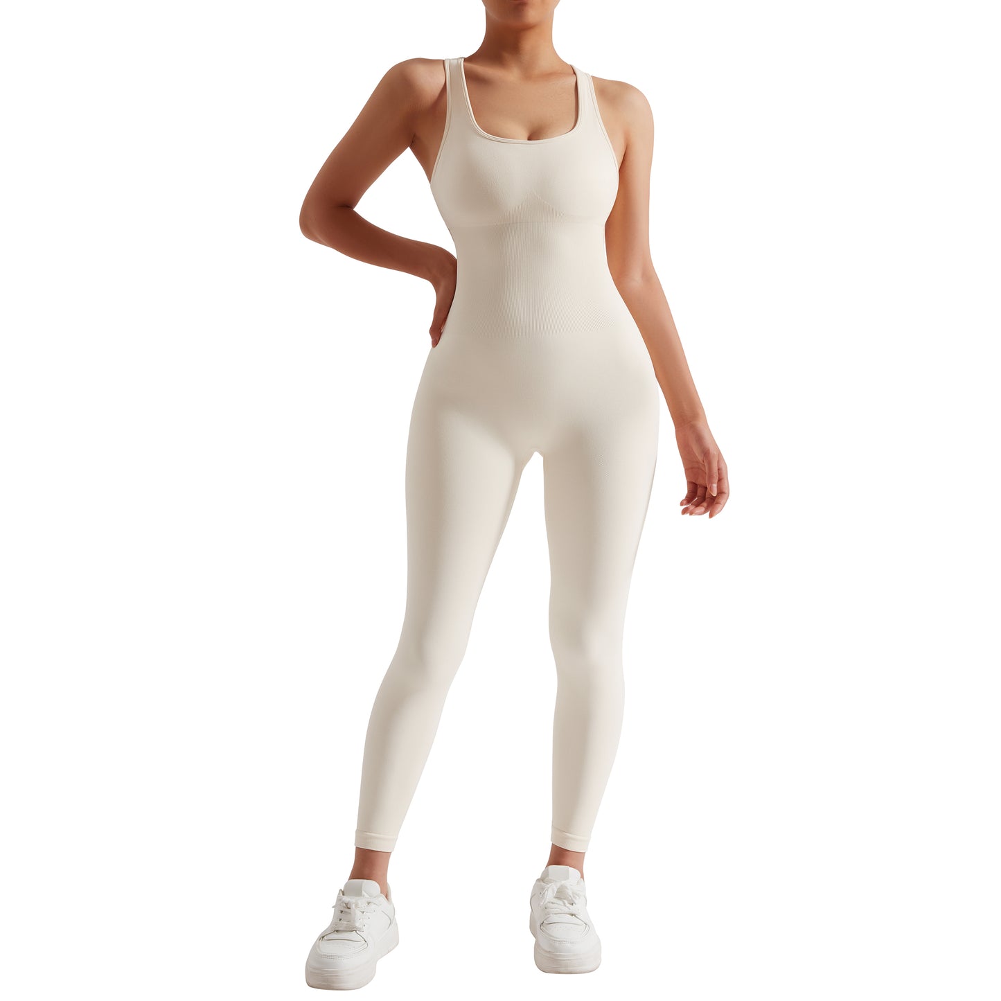 Summer Sleeveless Fitness Jumpsuits Women Sportswears