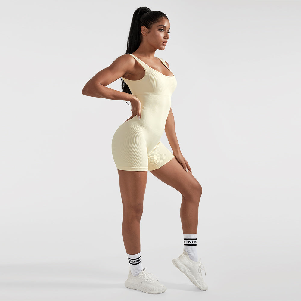 Romper Selveeless Fitness Bodysuit Sportswear Women Jumpsuit