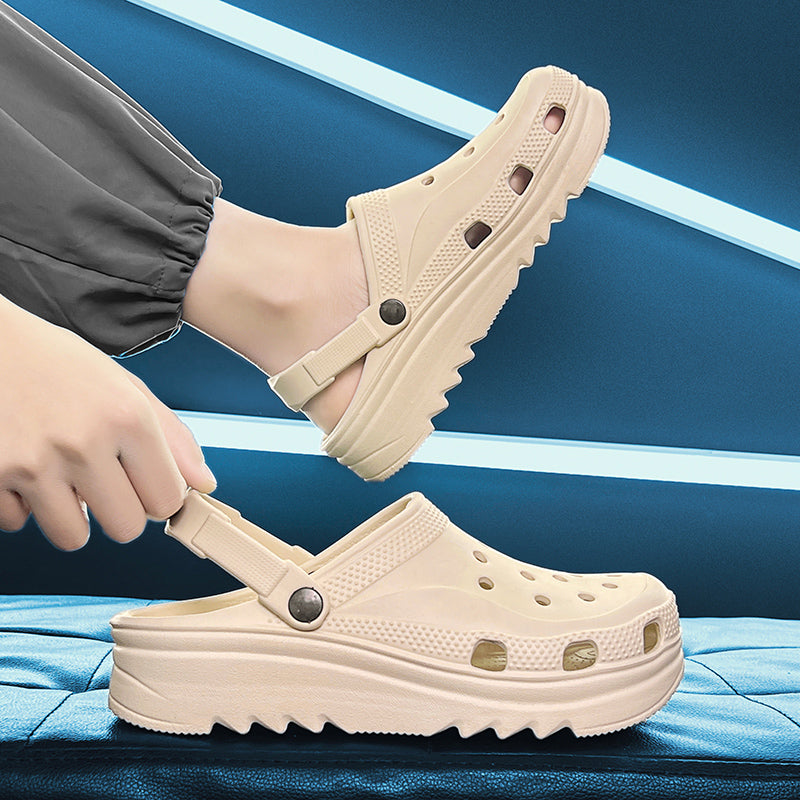 Men Summer Indoor Bathroom Slippers Wearing Sandals Outside Sandals